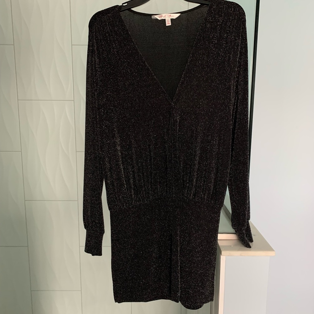 Marilyn Monroe small black and silver mini dress